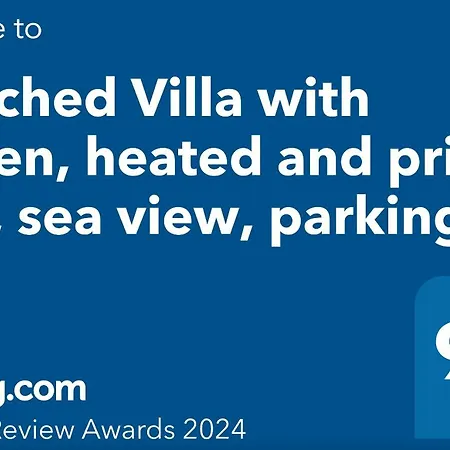 Spacious, Well Appointed, In A Wonderful Raised Location And Stunning Sea Views Vila